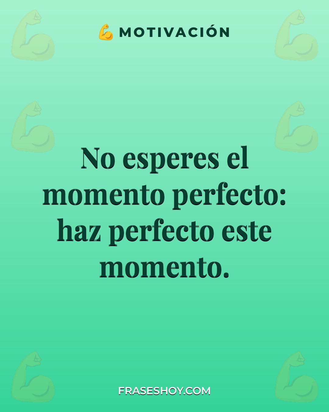 Tarjeta de motivación